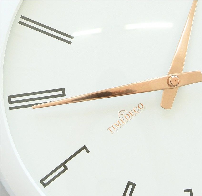 両面電波時計 クリアランス ダブルフェイス ウォール クロック