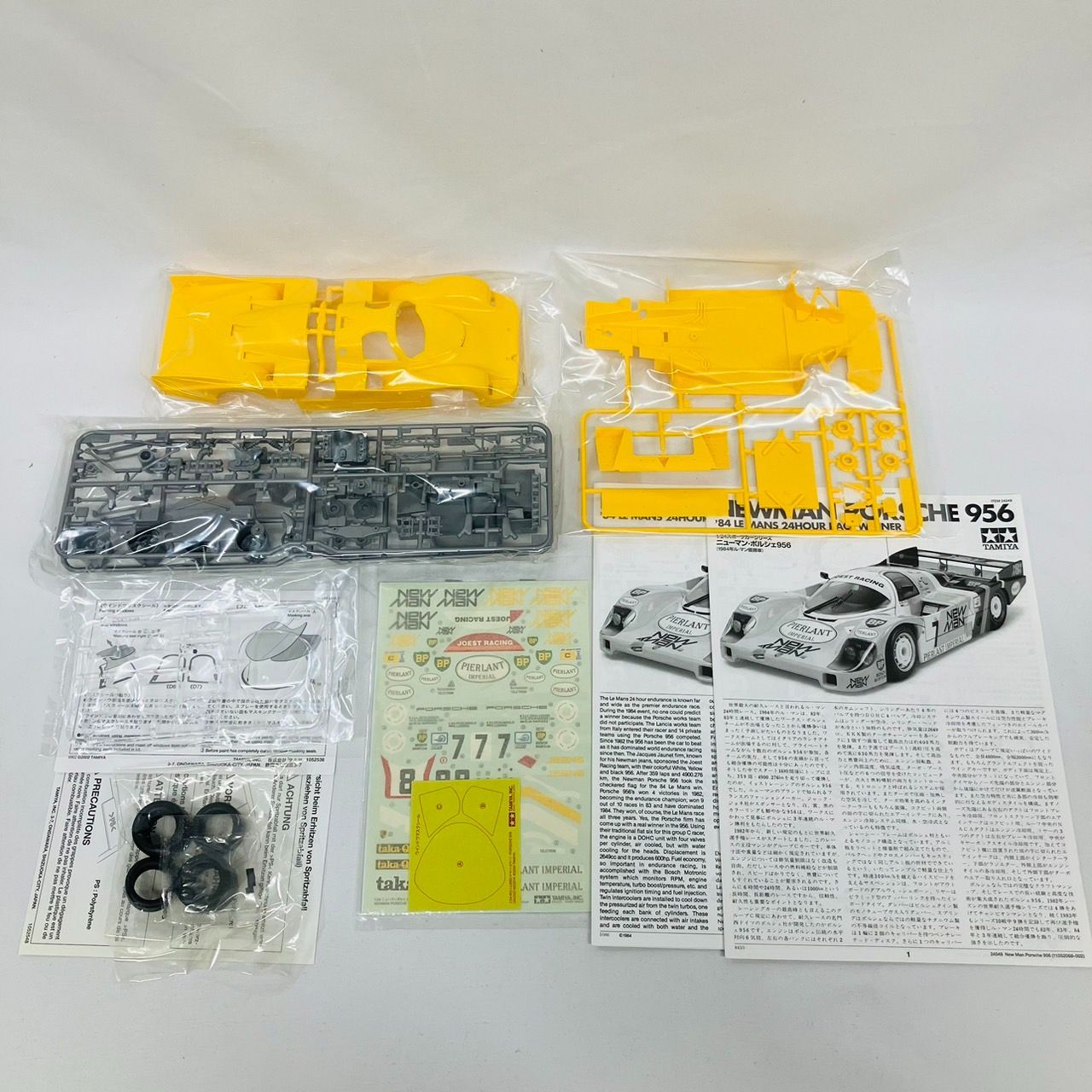 模型+プラモデル TAMIYA - NEWMAN PORSCHE 956 Tamiya 1/24 Sports Car Series No.49 Newman PORSCHE 956