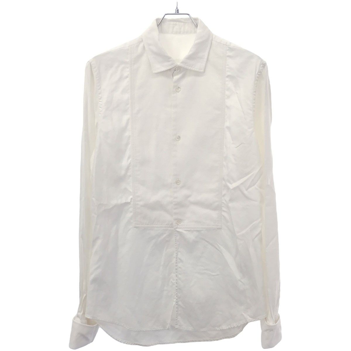 Maison Martin Margiela 14 メゾン マルタン マルジェラ 14 09AW REPLICA Smoking shirt  スモーキングシャツ ホワイト 46 - メルカリ