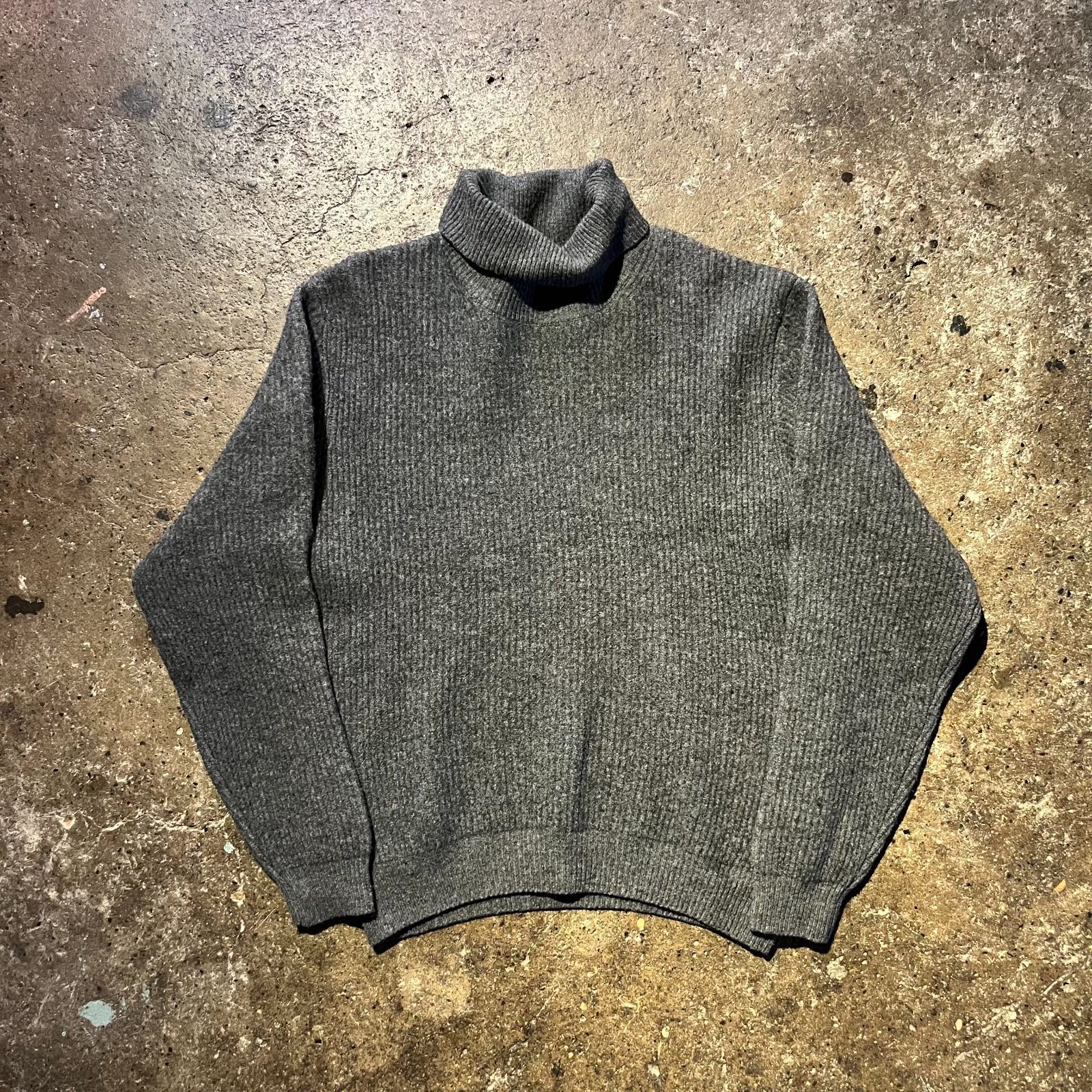 AURALEE 23aw MILLED FRENCH MERINO RIB KNIT TURTLE オーラリー 