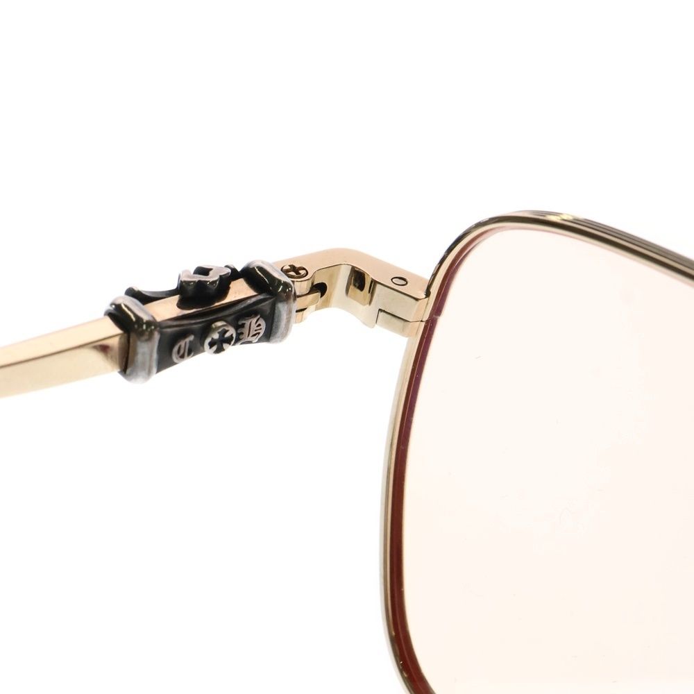 【美品】クロムハーツ MAGNUM2 サングラス ゴールドフレーム カラー CHROME HEARTS クロムハーツ MAGNUM 2 マグナム2 ゴールド
