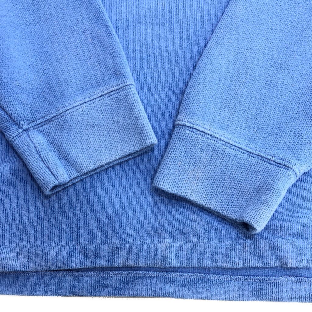 90s 古着◆ポロラルフローレン ハーフジップニット ブルー メンズ2XL Polo by Ralph Lauren ポロ ラルフローレン ハーフジップ