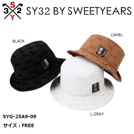 SY32 ゴルフ ゴルフウェア ハット 帽子 メンズ レディース おしゃれ ブランド かっこいい かわいい SYG-25A9-09 お取り寄せ