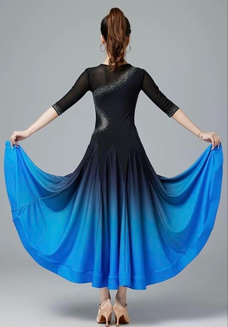 煌めくストーン付きスタンダード練習着