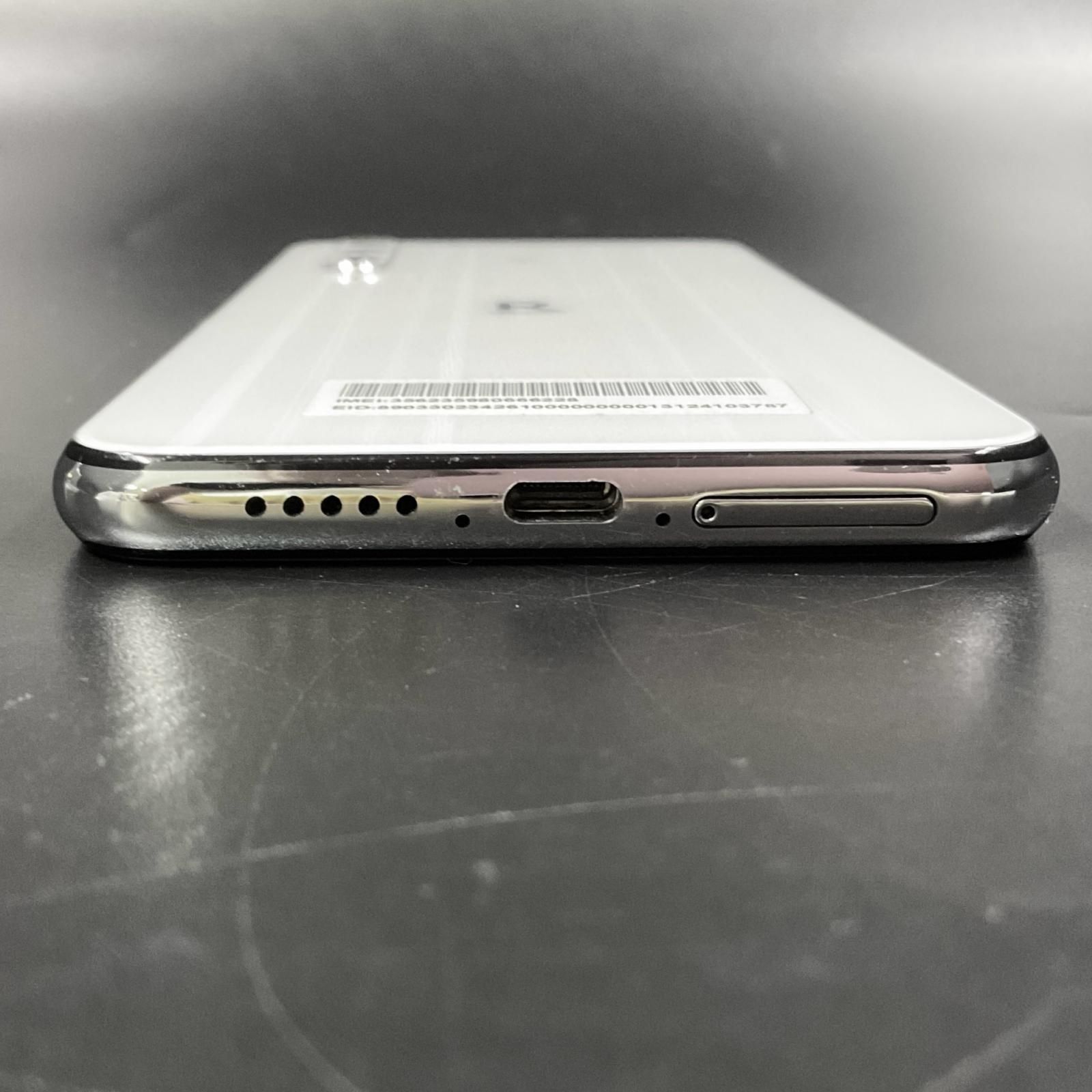 楽天モバイル Rakuten BIG 128GB ホワイト 楽天モバイル ZR01 白