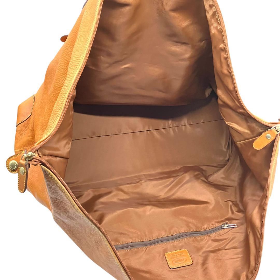 良品 2060 BRIC'S ボストンバッグ 2way 南京錠 シボ革 レザー 良品 2060 BRIC'S ボストンバッグ 2way 南京錠 シボ革 レザー