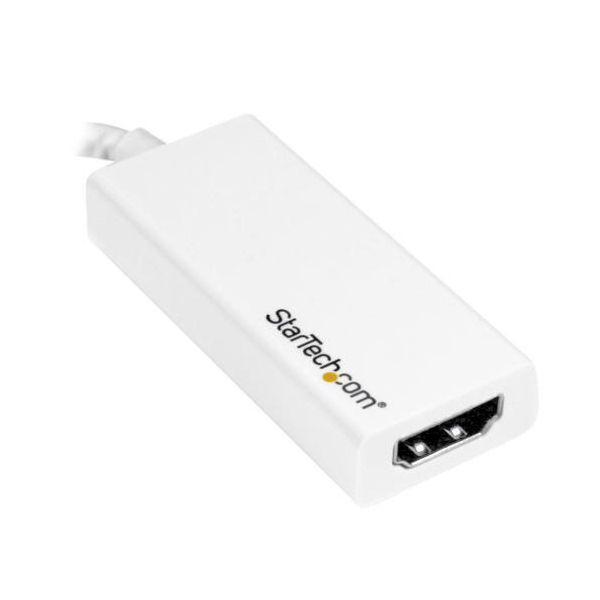 StarTech.com USB TypeC-HDMI変換アダプタ ホワイト CDP2HDW 1個