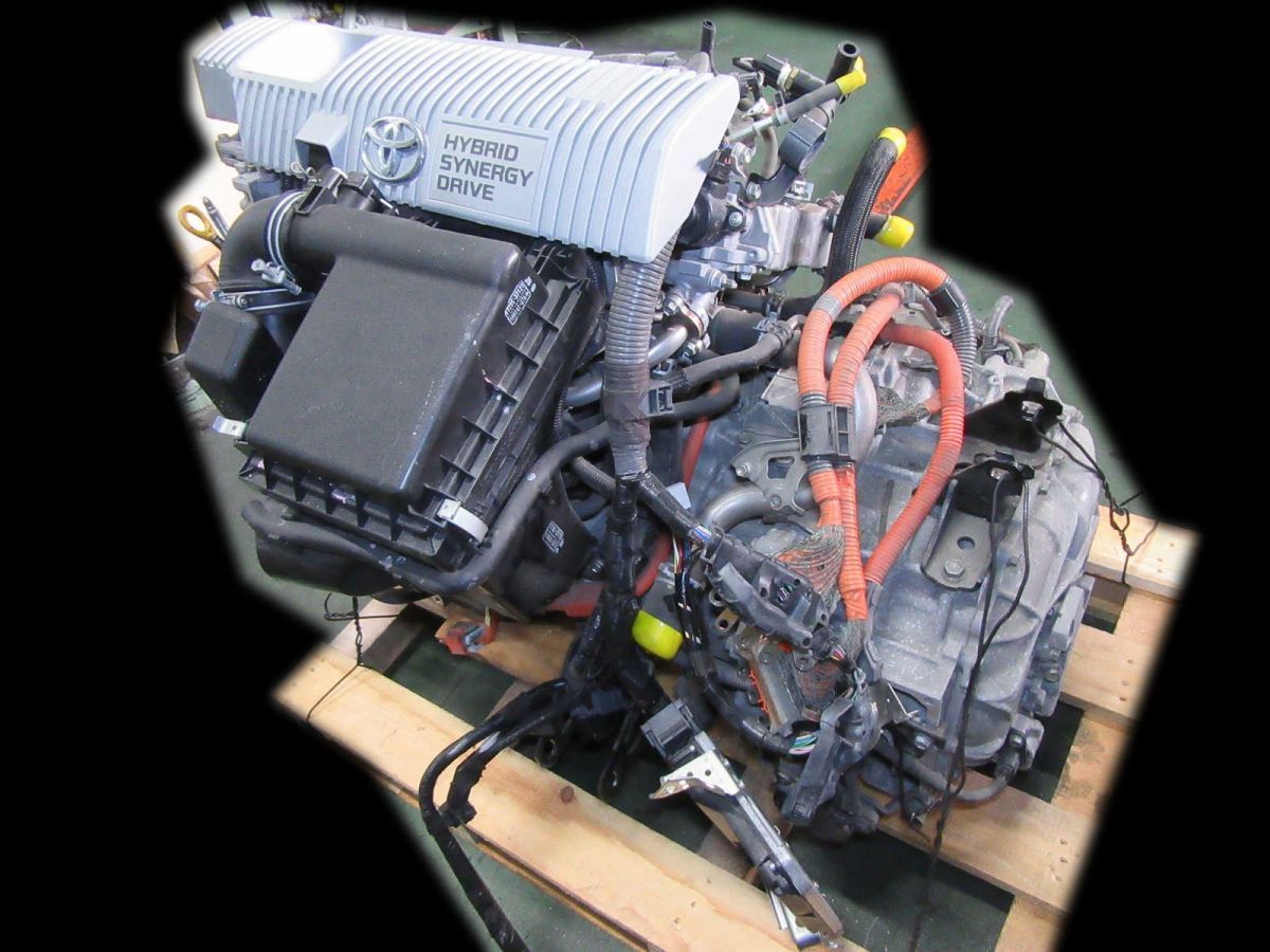 トヨタ 30 ZVW30 プリウス 前期 純正 エンジン ミッション 2ZRFXE 2ZR-FXE 3