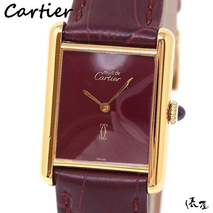 OH済/仕上済】カルティエ マストタンク LM 手巻き ボルドー 極美品 ヴィンテージ メンズ レディース Cartier 時計 腕時計  中古【送料無料】 - メルカリ