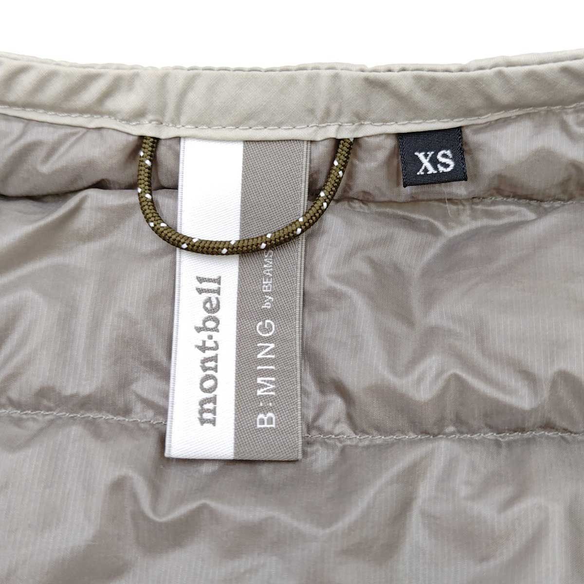 未使用】mont-bell × B:MING by BEAMS 別注 スペリオダウン