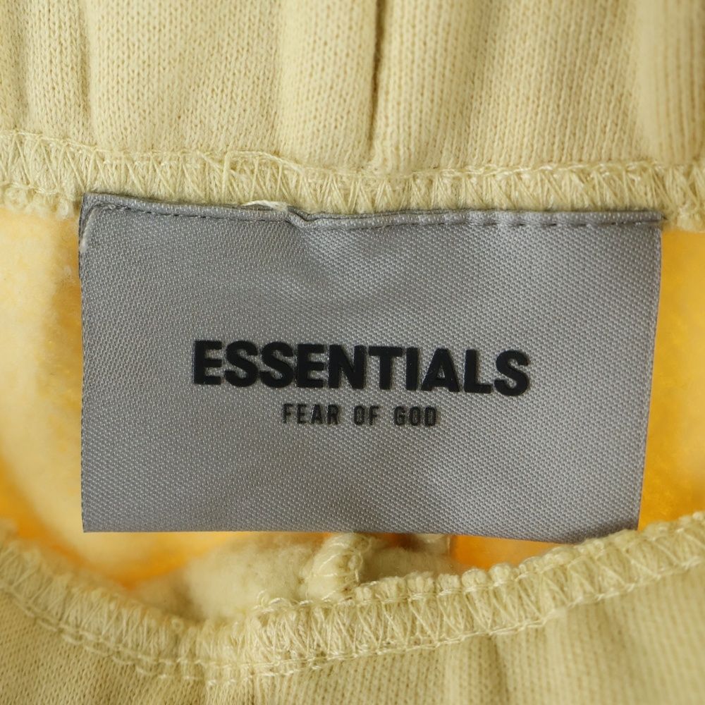 【限定タイムセール】 FEAR OF GOD ESSENTIALS フィアオブゴッド エッセンシャルズ SWEATPANTS ロゴプリント スウェットパンツ イエロー