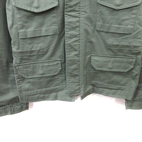 ドロシーズ DRWCYS ミリタリージャケット スタンドカラー 1 S 緑