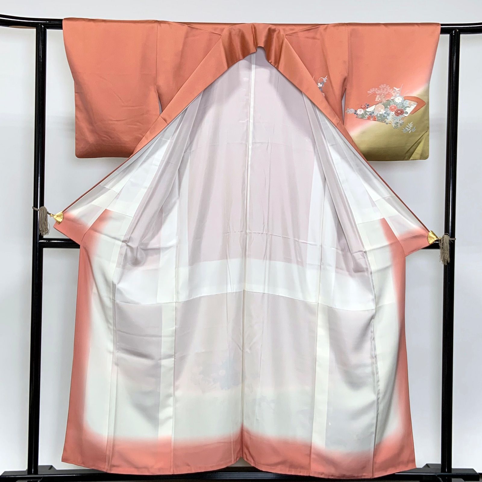 高い素材 新品、未使用 訪問着 ピンク 着物 /532 着物 - www ...