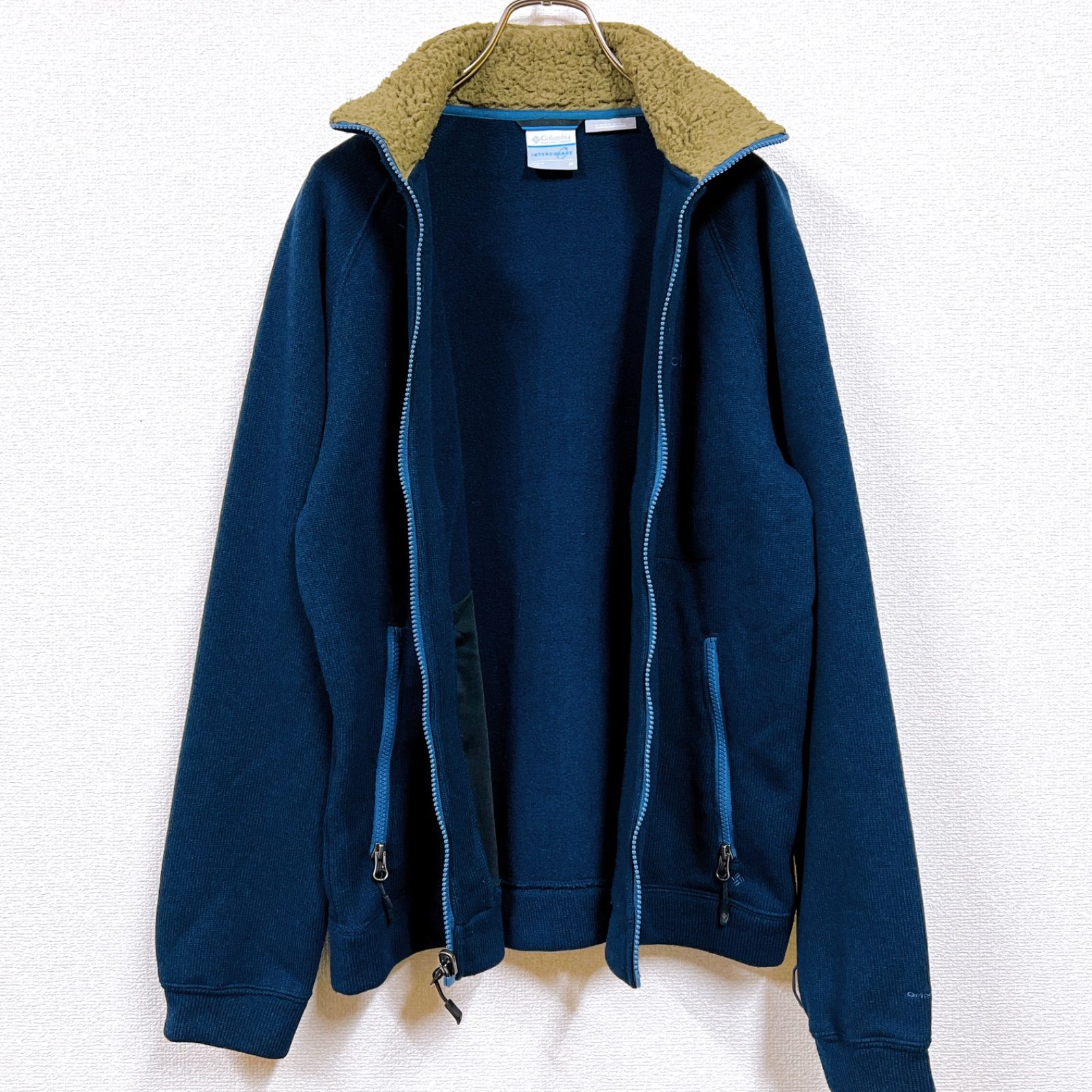 美品】Columbia OMNIｰWICK コロンビア 2way 連結可能 ネイビー