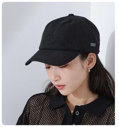 COACH(コーチ) キャップ - ブルー コットン COACH(コーチ) / ベース