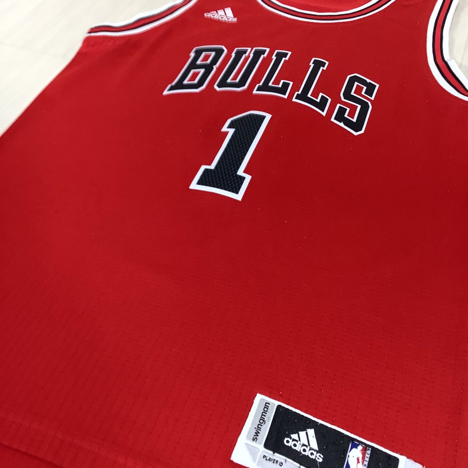 adidas アディダス NBA シカゴブルズ #1 デリック・ローズ