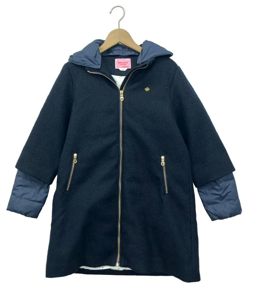 ケイトスペード コート ジップアップ 割引 ドット キッズ SIZE 150