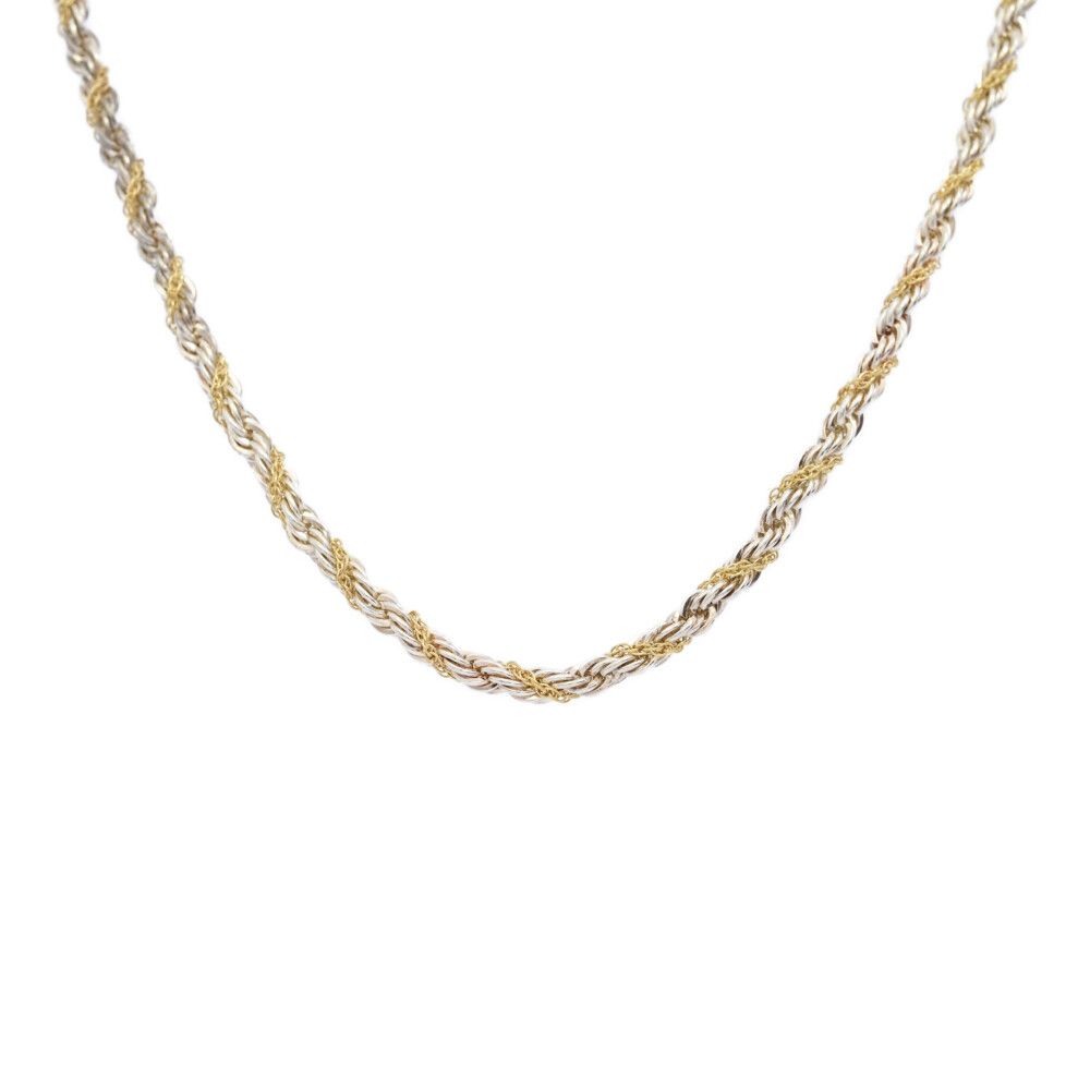 TIFFANY & Co. ティファニー パイプロープチェーンネックレス TIFFANY & Co. ティファニー パイプロープチェーンネックレス