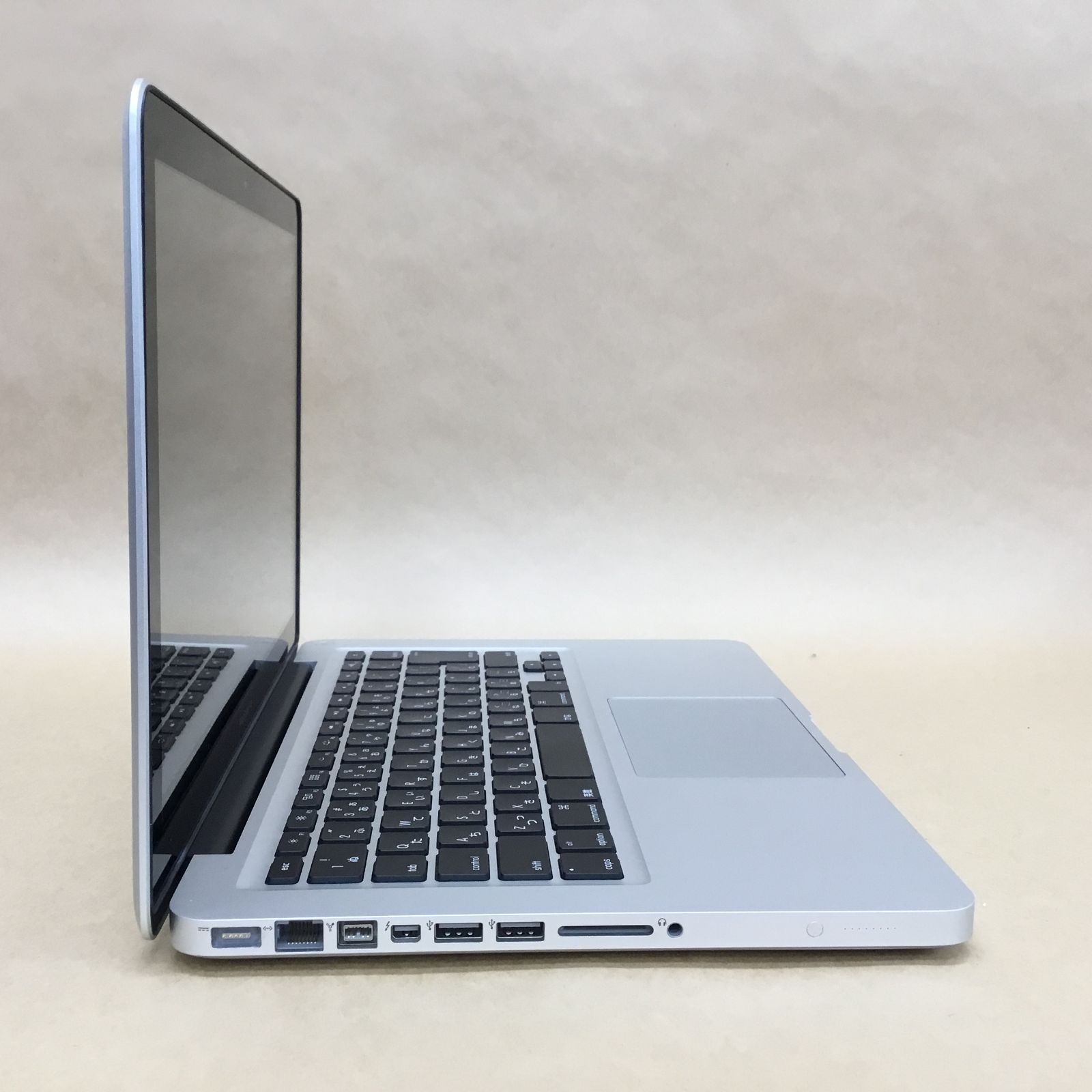 アップル ノートPC MACBOOKPROCI7-2900 CI7(3520M)-2.9GHZ 8GB 1000GB 13.3インチ シルバー A1278 CATALINA10.15.7 MID2012