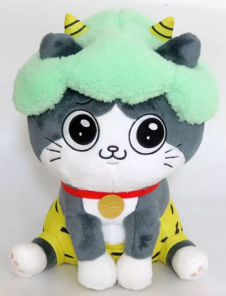 20個まとめ売り　ねこに転生したおじさん　プンちゃんぬいぐるみ　鬼 中古】ぬいぐるみ プンちゃん(おに) 子鬼プンちゃんBIGぬいぐるみ