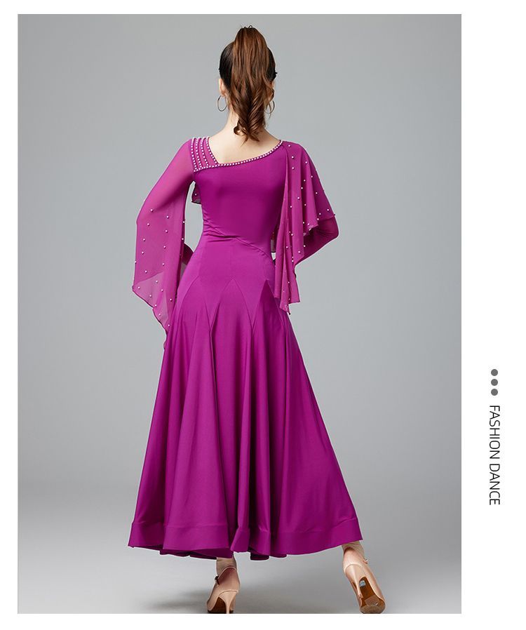 豪華大摆ロングドレス