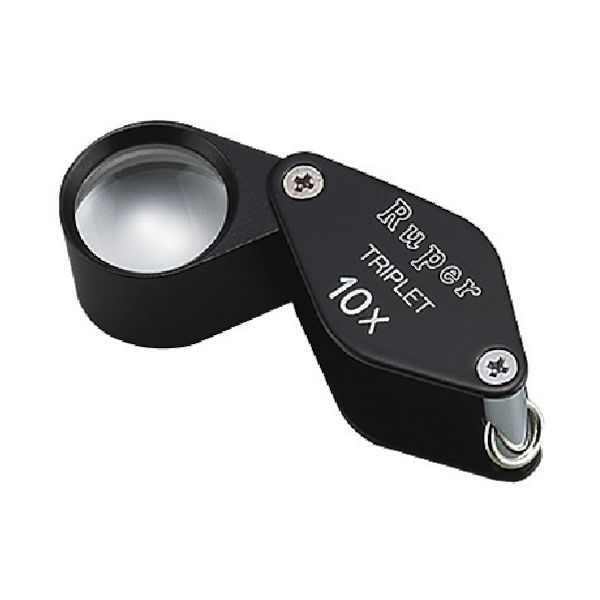 7営業日以内発送 池田レンズ 7012 メタルホルダールーペ 倍率10倍 沖縄離島販売不可