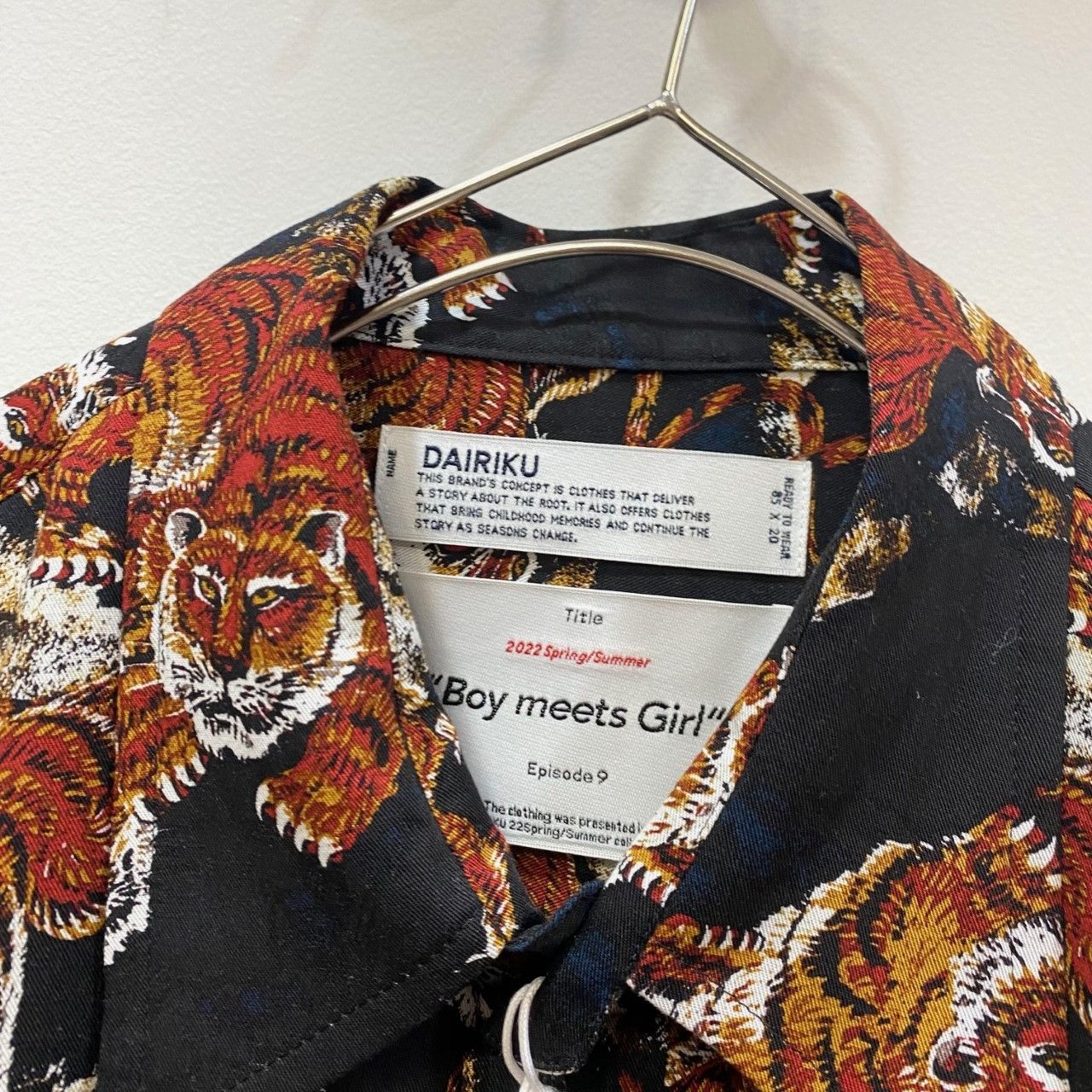 DAIRIKU Tiger LS Shirt with Money Clip - メルカリ