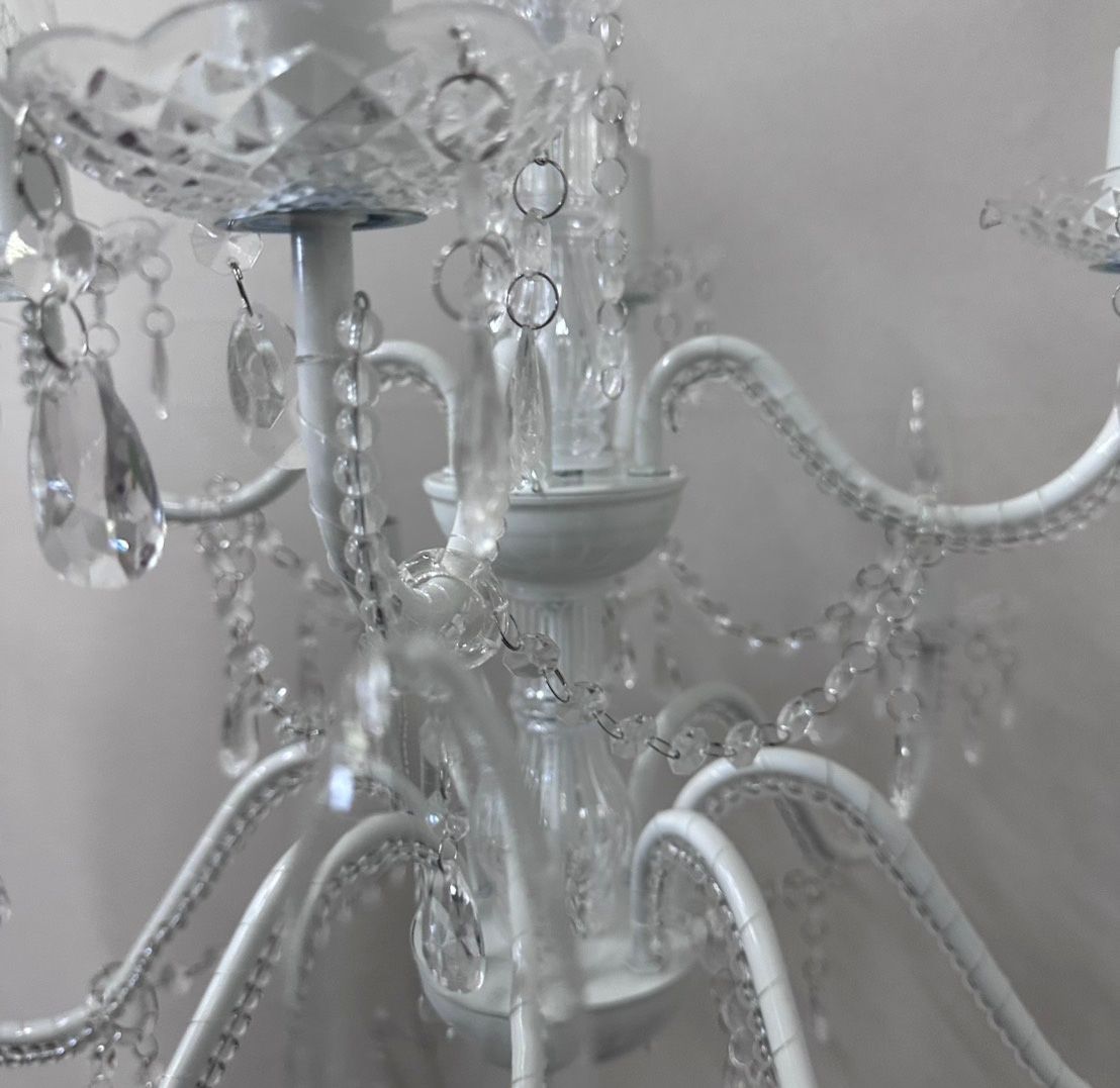 E シャンデリア12灯 ライト 照明器具LED 北欧 姫系 NEXPOTALLINN_EU