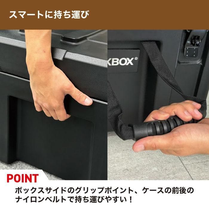 リックスボックス RIXBOX 82リットル 選べる2 頑丈 アウトドア 防災 大容量 ラギットケース RUGGED CASE 82L OLIVEOS_COM_TR