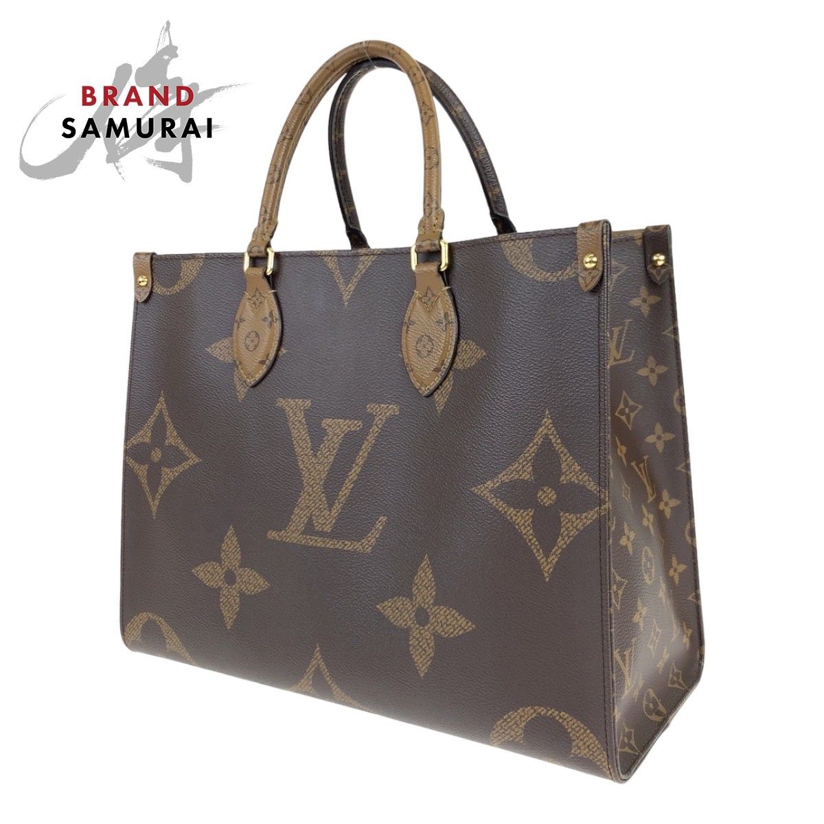 美品 LOUIS VUITTON ルイヴィトン モノグラム ジャイアント オンザゴー