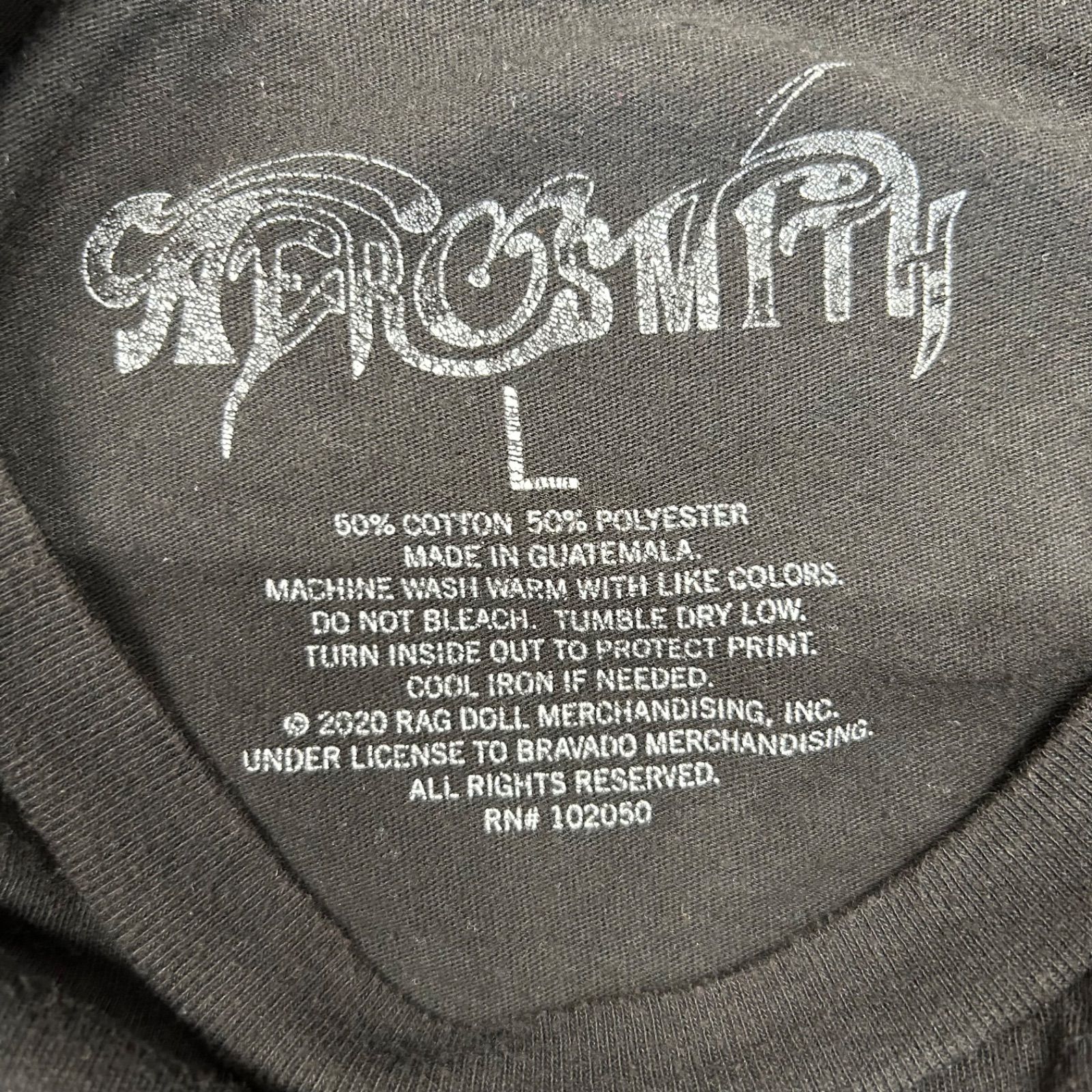 キムタク 本人購入品 エアロスミス AEROSMITH オフィシャル T