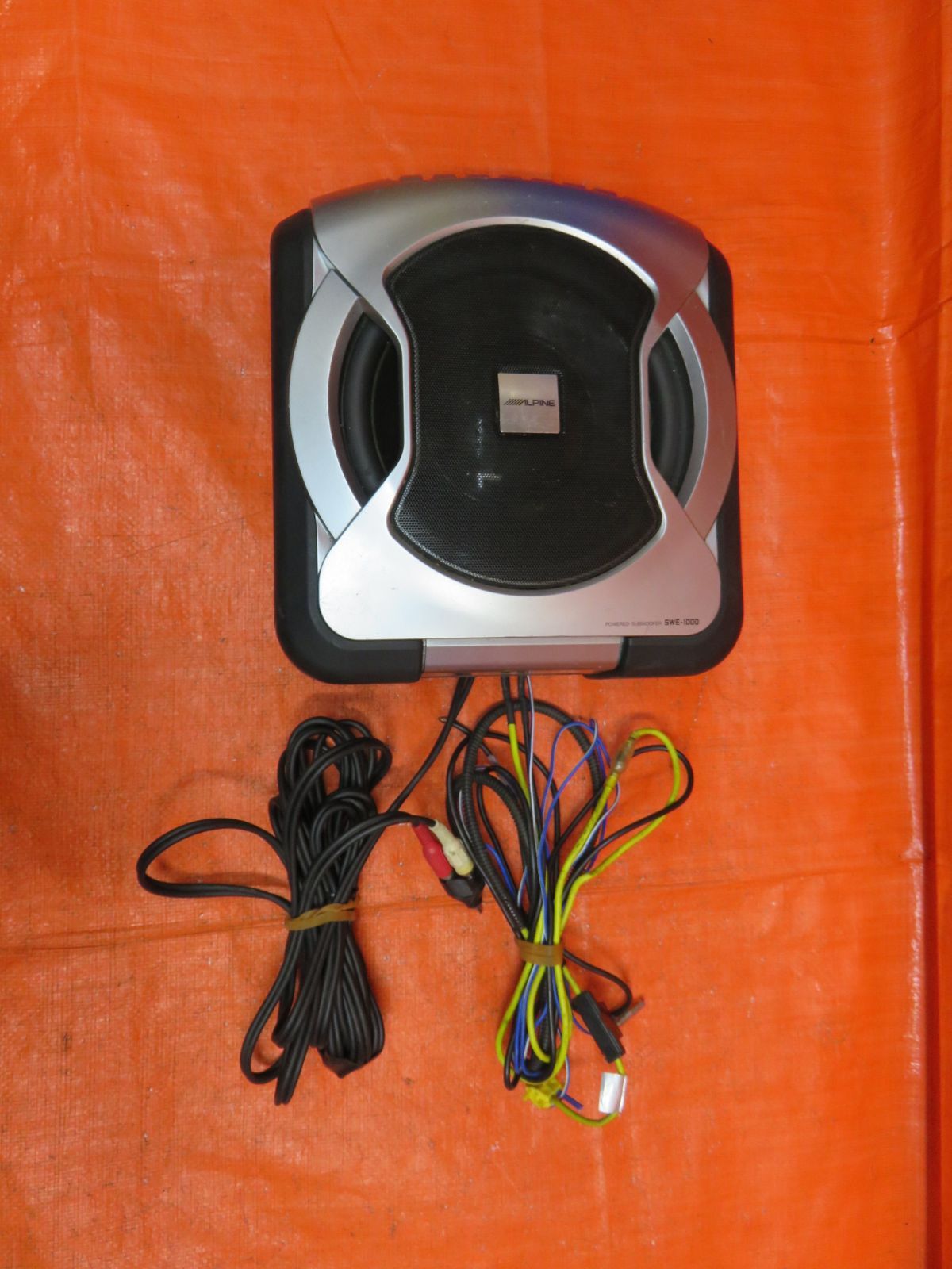 アルパイン ALPINE ウーファー SWE-1000 ALPINE SWE-1000 パワードサブ