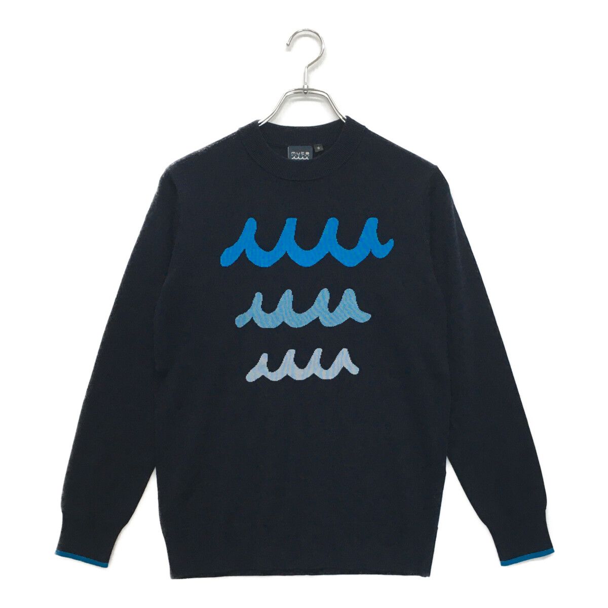 未使用品 レディース ムータマリン muta MARINE ニット 0(WF) 紺