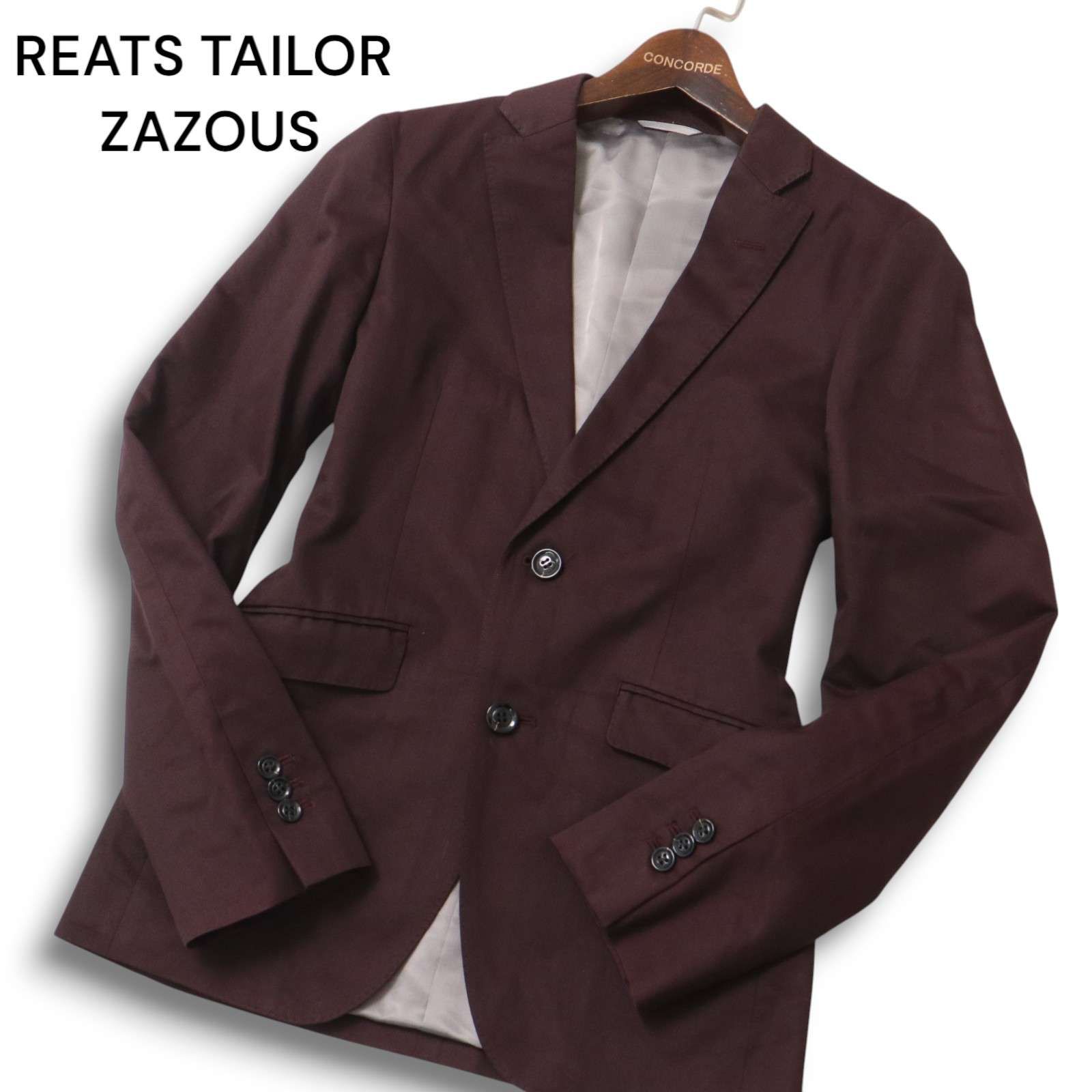 REATS TAILOR ZAZOUS リーツテイラーザズー 通年 総裏 シルク☆ 2B