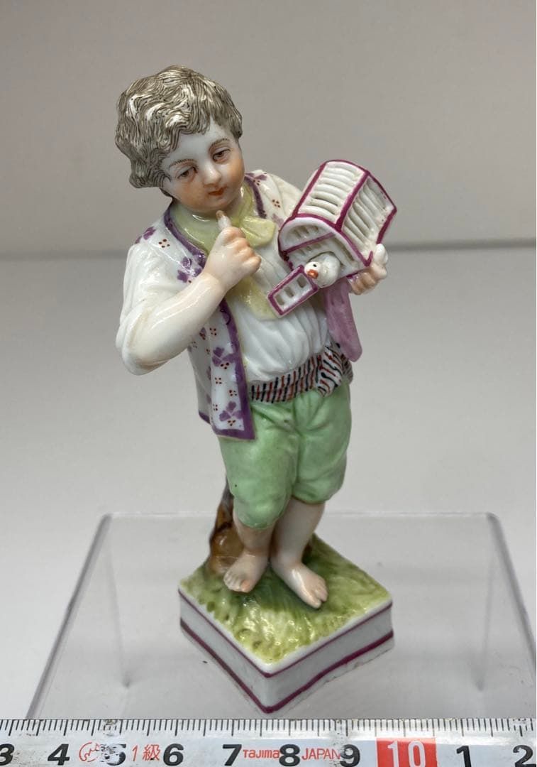 ヘキスト フィギュリン 高さ11㎝ 東Y6-0301 2F