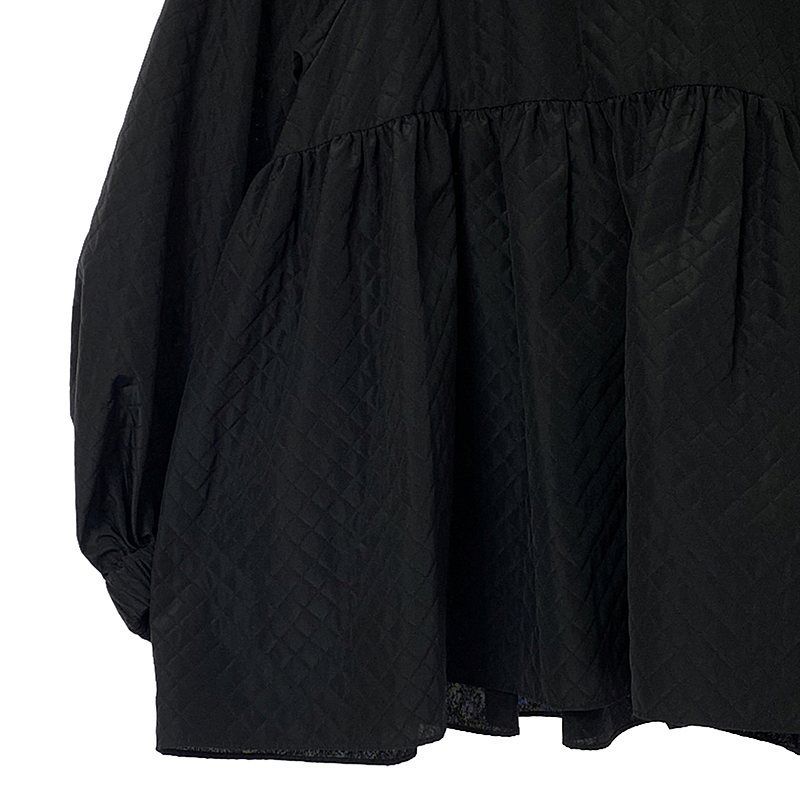 美品】 yori / ヨリ | 2022AW | キルト柄パフスリーブ ブラウス | F