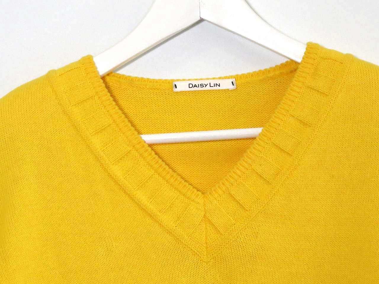 ★FOXEY/デイジーリン・ ニット セーター デイジーボーイズＶネック　F デイジーリンフォクシー Boys V Neck ニット セーター M ベージュ