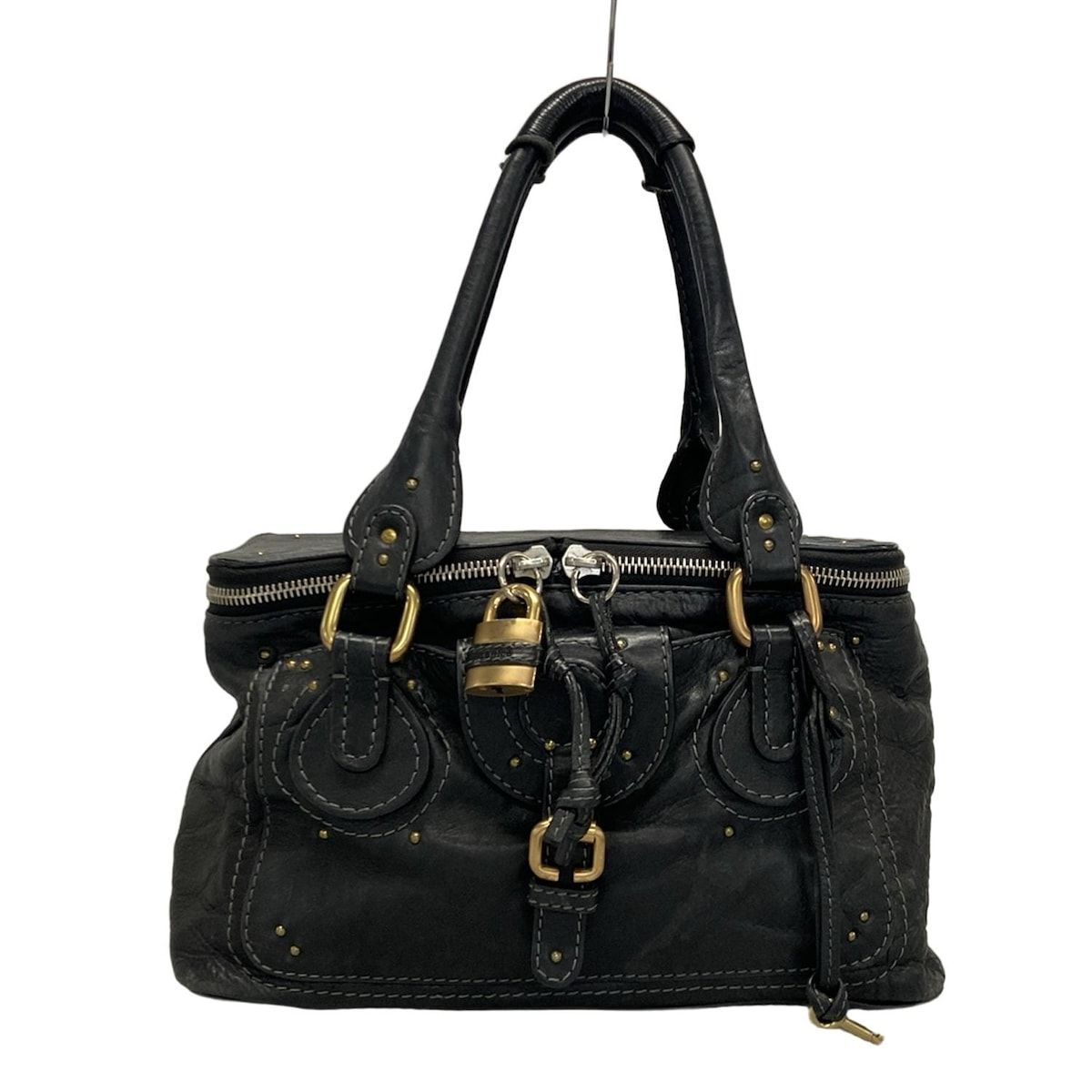 Chloe(クロエ) バニティバッグ パディントン 黒 レザー - メルカリ 