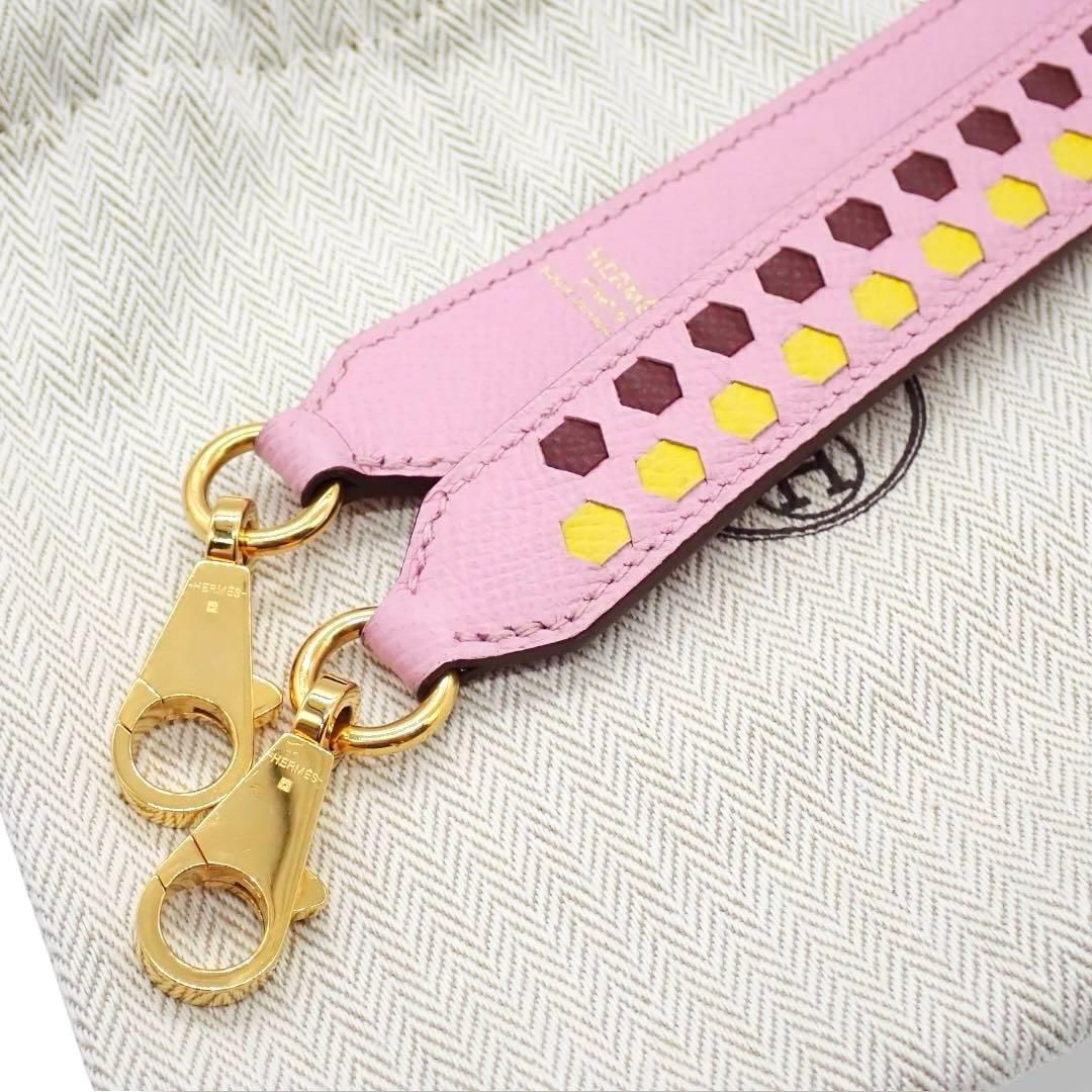 エルメス バンドリエール ショルダーストラップ ヘキサゴン cy8