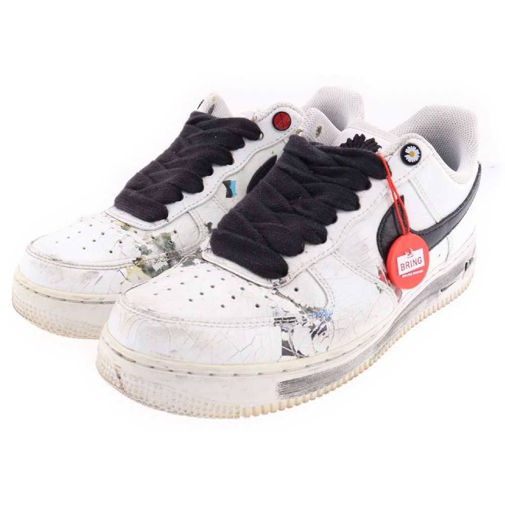 NIKE (ナイキ) ×PEACEMINUSONE AIR FORCE1 07 PARANOISE ピースマイナスワン エアフォース1 07 パラノイズ ローカットスニーカー ホワイト DD3223-100 US8/26cm