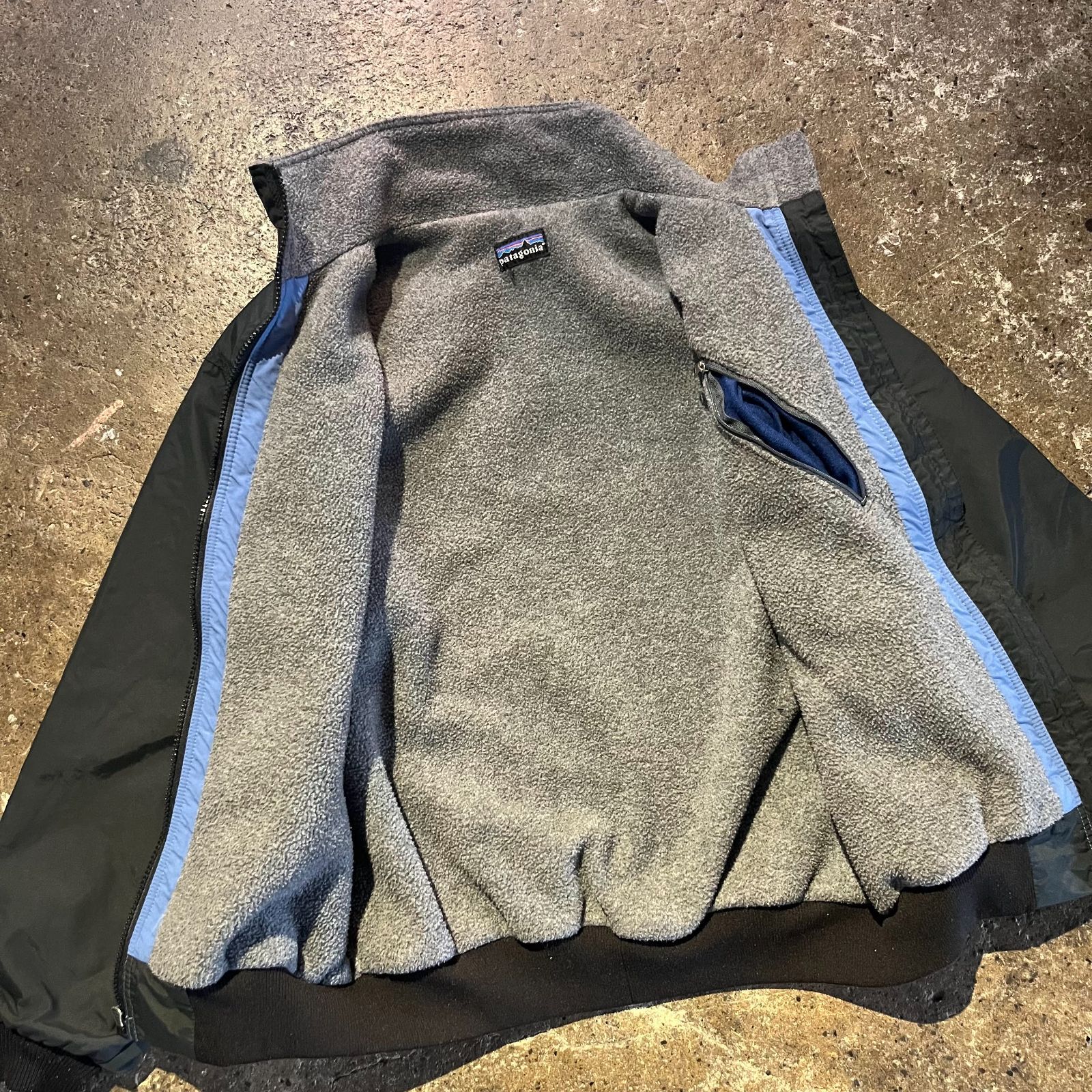 00s Patagonia シェルドシンチラ　ダークネイビー　Lサイズ 希少XL ダークネイビー Patagonia シェルドシンチラ ジャケット