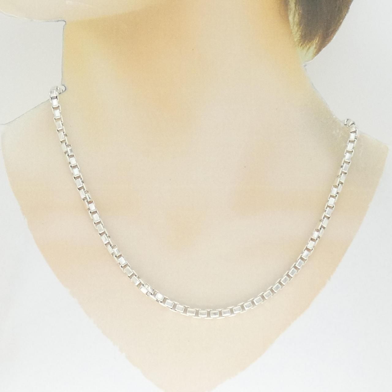 磨き済 ティファニー ベネチアン ネックレス シルバー ティファニー TIFFANY & Co. ベネチアン ネックレス シルバー