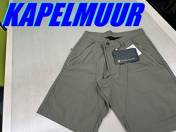 テルスポ イチ推し!! !! KAPELMUUR カペルミュール ナイロンストレッチハーフパンツ size M 30-31inch ロード ミニベロ クロス ピスト MTB 同梱発送承り中!! M-1025
