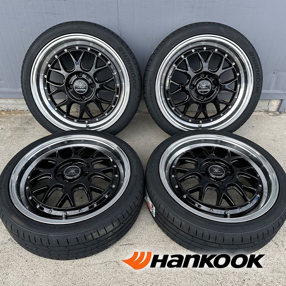 軽自動車全般 サマータイヤ N-BOX タント ワゴンR ハイゼット Hankook ハンコック K125 165 45R16 4本セット タイヤホイールセット Bounty Collection BD00