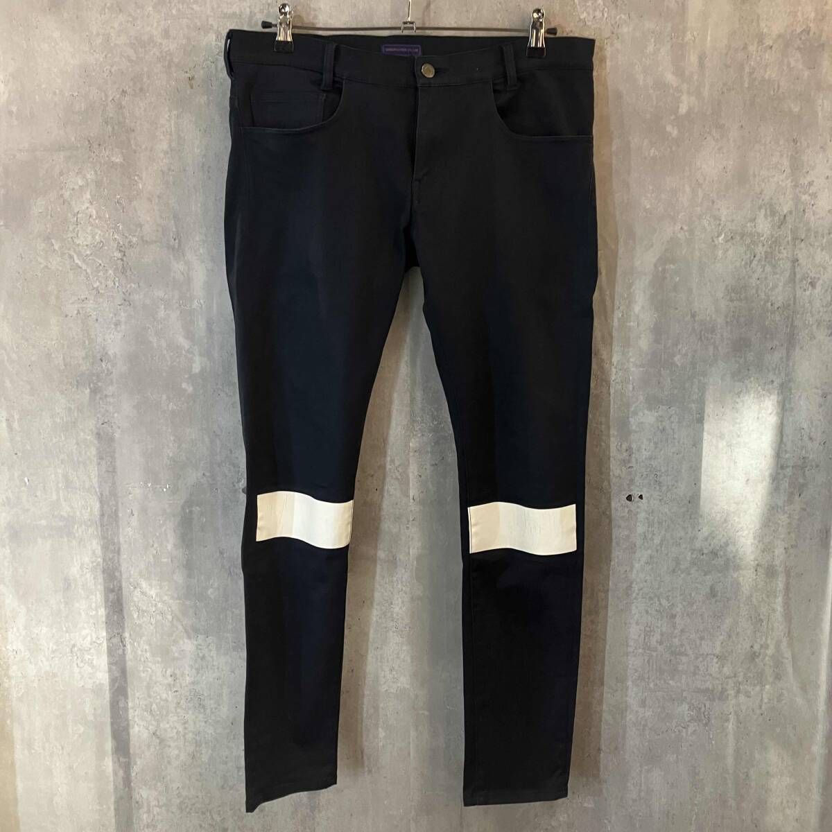 16ss UNDERCDVER Paint-Splatter Slim Pants size 3 ペンキデザインスリムパンツ アンダーカバー