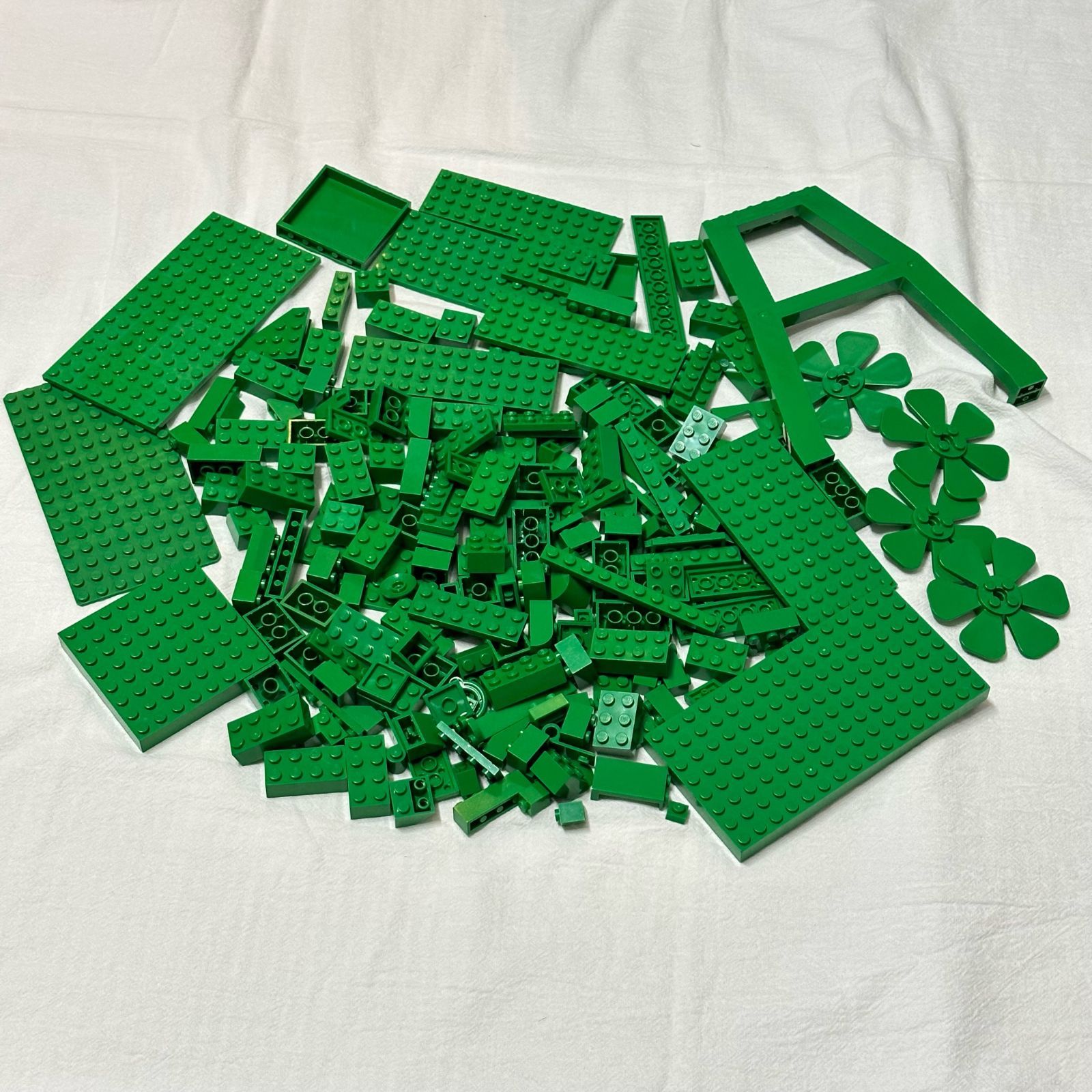 LEGO レゴ グリーン系 中古 パーツ ブロック プレート プロペラ６