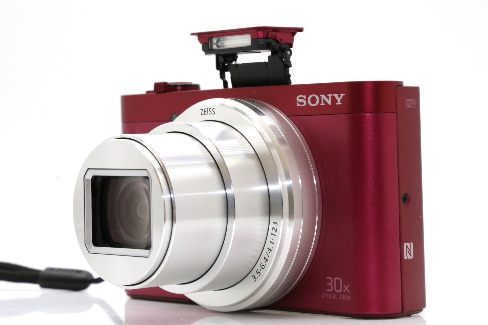 極上品 ソニー(SONY) コンパクトデジタルカメラ Cyber-shot DSC-WX500 レッド 光学ズーム30倍(24-720mm)  180度可動式液晶モニター DSC-WX500 RC