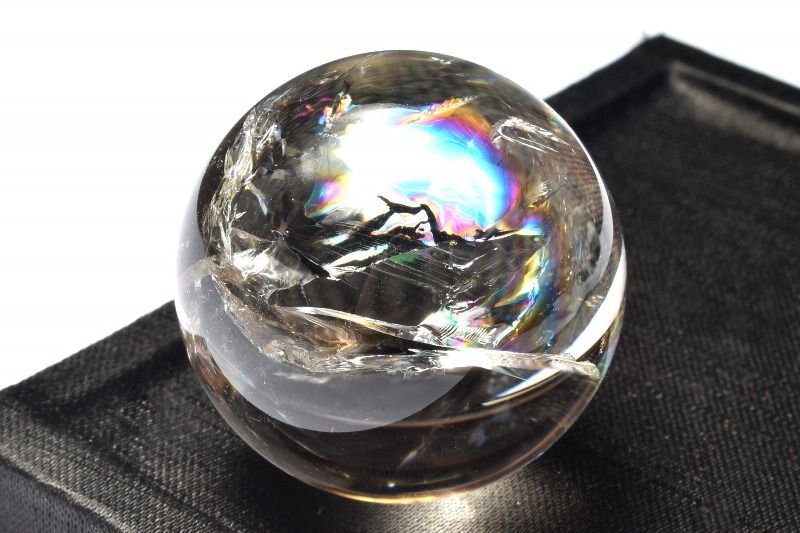 6400g 天然石 虹 直径17cm 台座 レインボー 水晶 スフィア 丸玉 6400g 天然石 虹 直径17cm 台座 レインボー 水晶 スフィア 丸玉