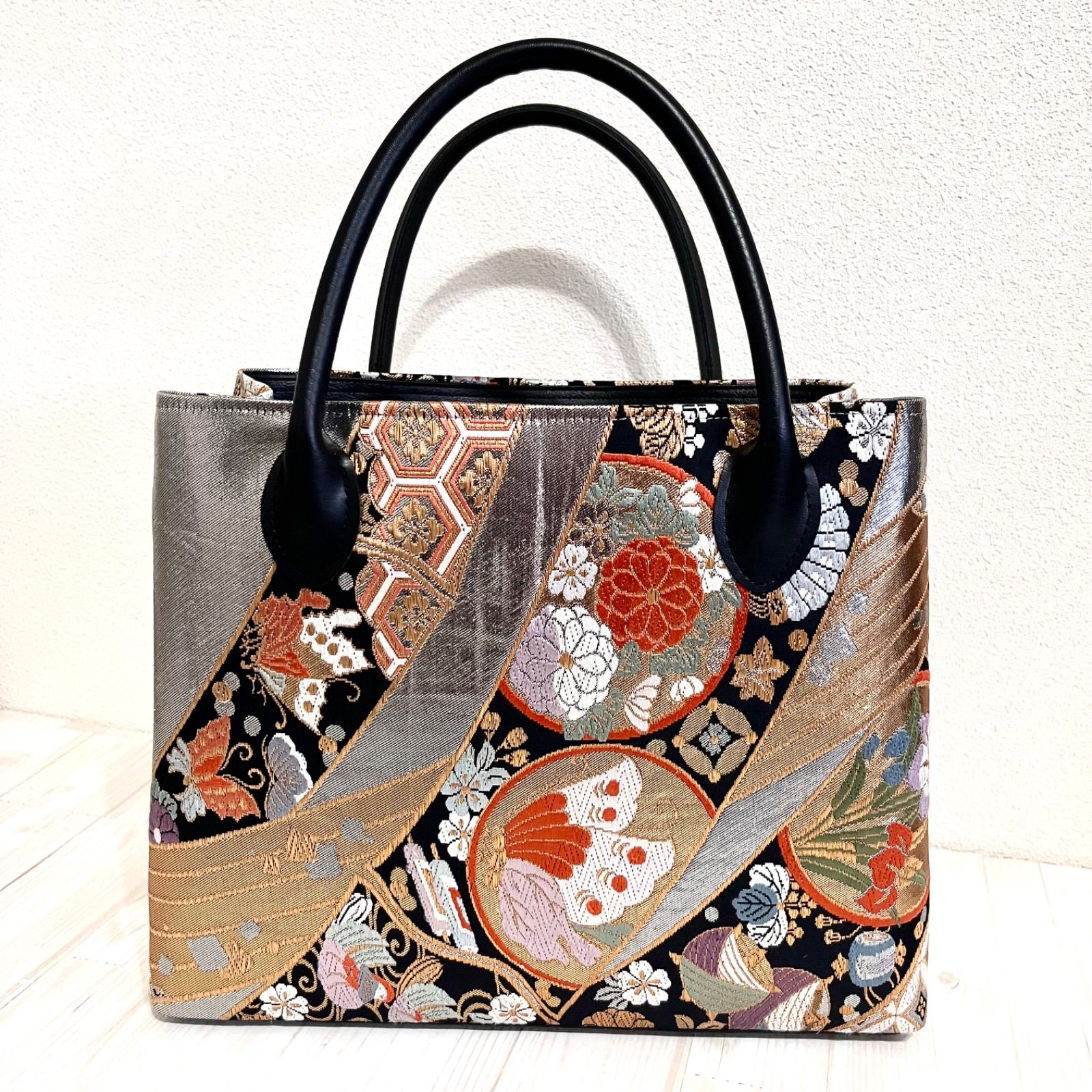 帯地バック 袋帯リメイク