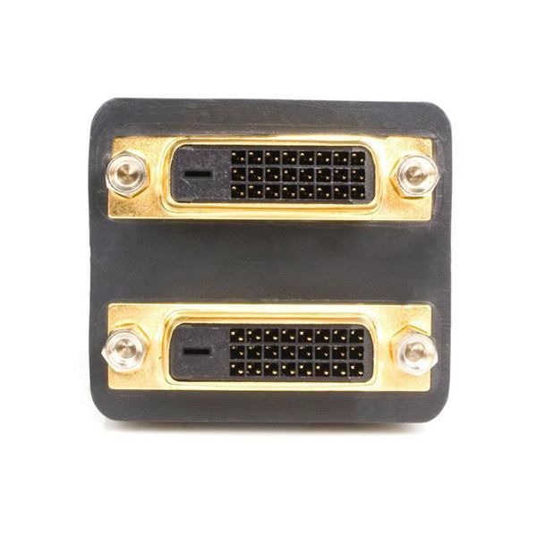 まとめ StarTech.com DVI-D分岐ケーブル ブラック 30cm DVI Dオス×1-DVI Dメス×2 DVISPL1DD1本 ×3セット